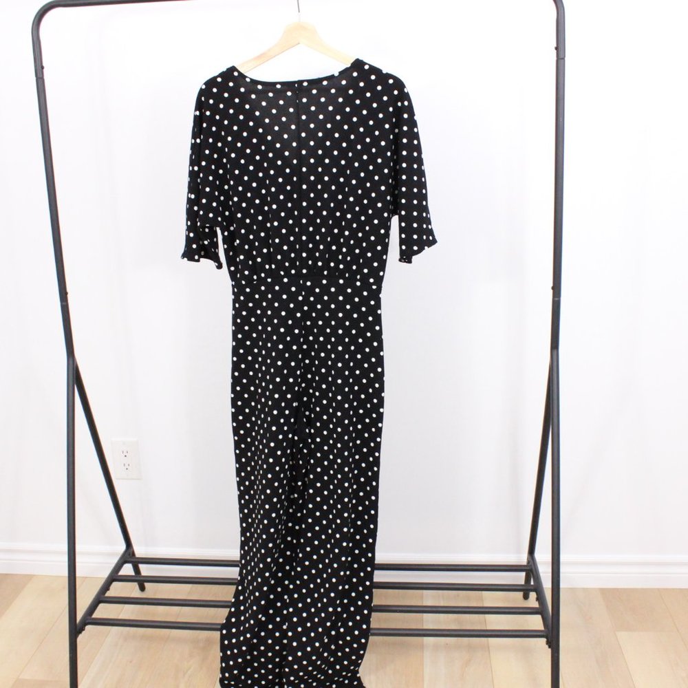 Lily Morgan Black Polka Dot Jumpsuit - Picture 5 of 5